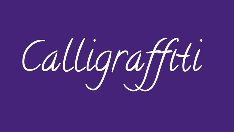 Calligraffiti Font Family Free Download