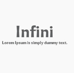 Infini Font Family Free Download
