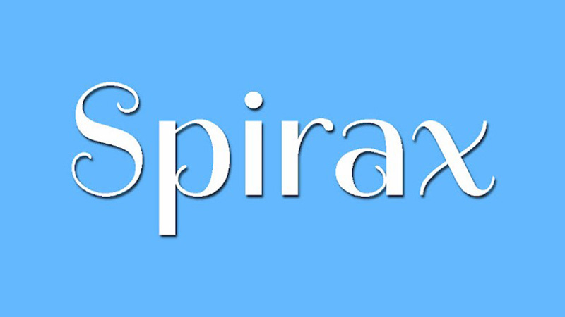 Spirax Font Family Free Download
