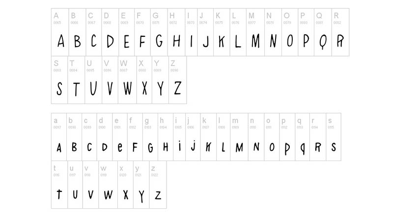 Alphabet Soup Font Family Download