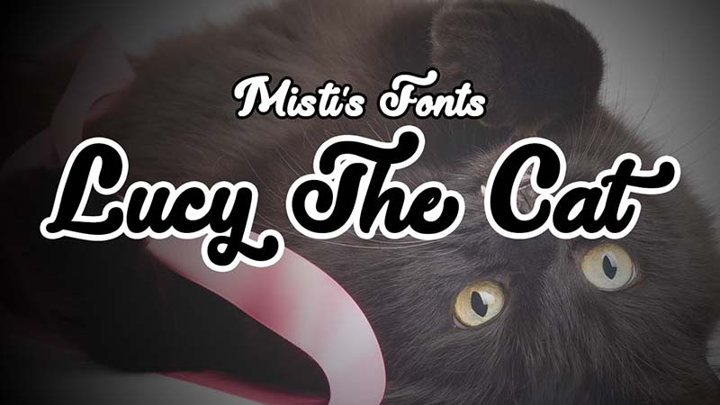 Lucy the Cat Font Family Free Download