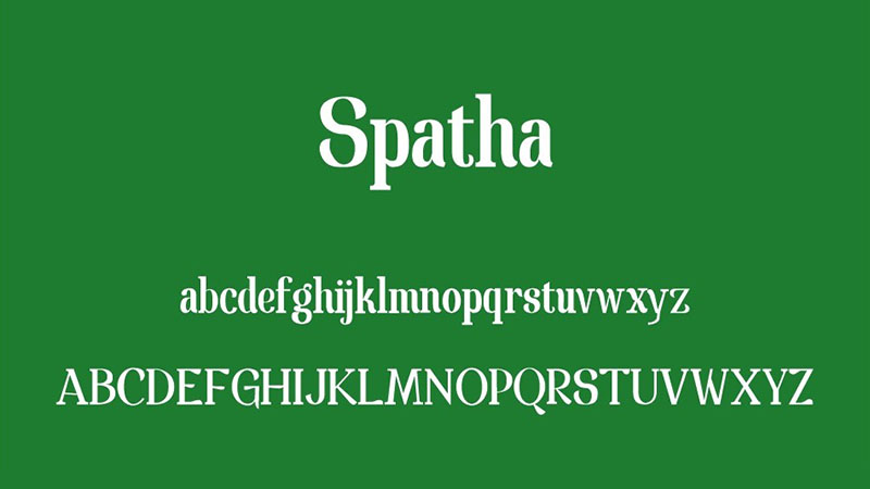 Spatha Font Family Download