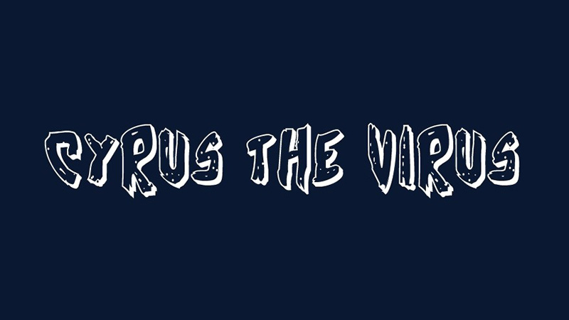 Cyrus The Virus Font Family Free Download