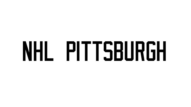 NHL Pittsburgh Font Family Free Download