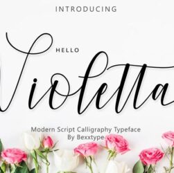 Violetta Font Family Free Download