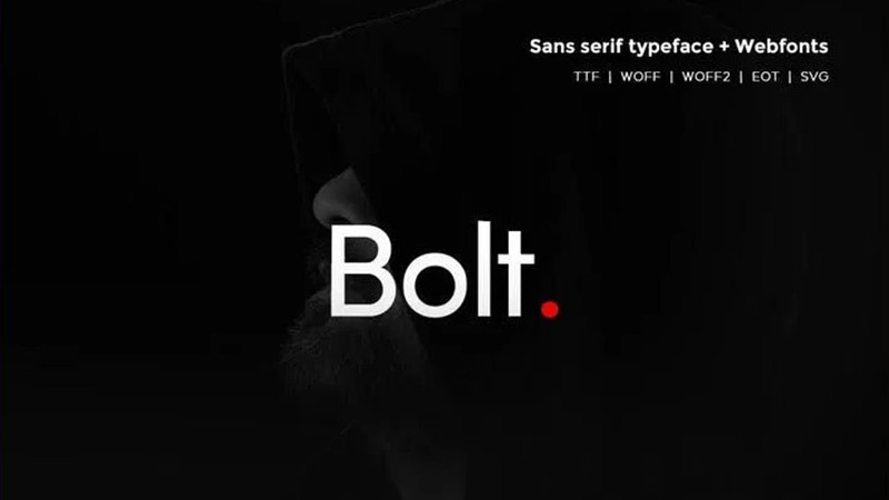 Bolt Sans Font Family Free Download