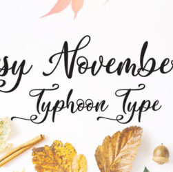 Easy November Font Family Free Download