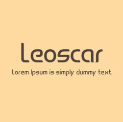 Leoscar Font Family Free Download