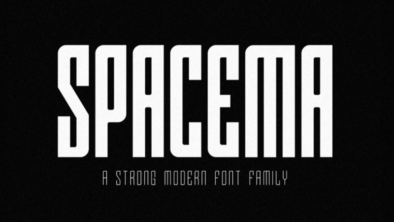 Spacema Font Family Free Download