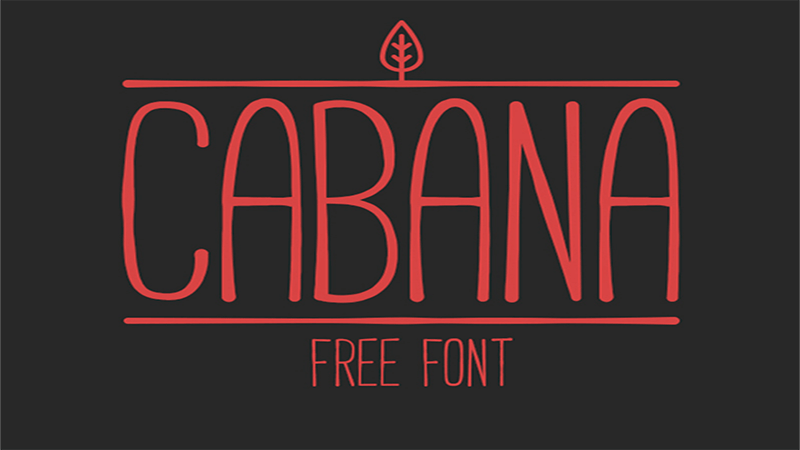 Cabana Font Family Free Download